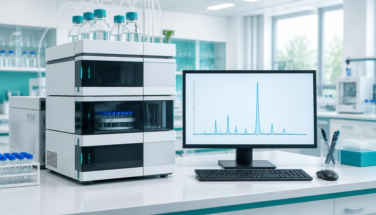 Лабораторен апарат за HPLC анализ